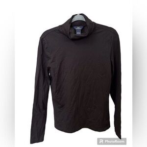 Women's Black Long Sleeve Top